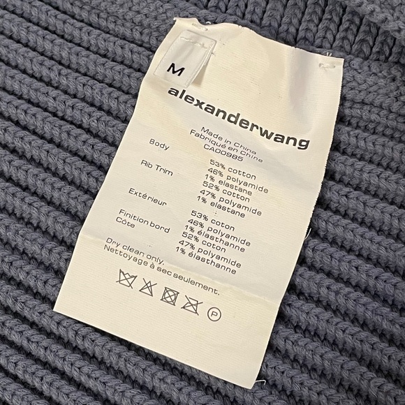 alexanderwang.t cropped crewneck shrug - Picture 5 of 10